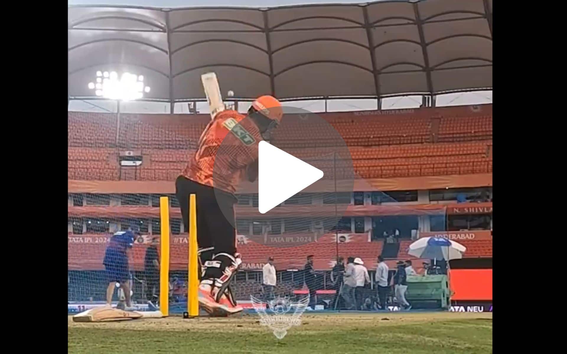 [Watch] SRH Young Sensation Nitish Reddy Launches Helicopter Shot Ahead Of Clash Vs RCB